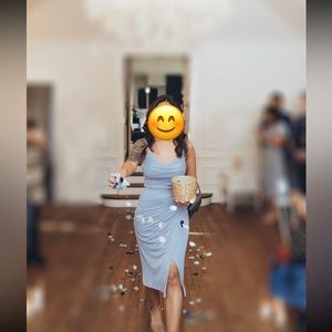 Azazie deandra dress (hemmed)